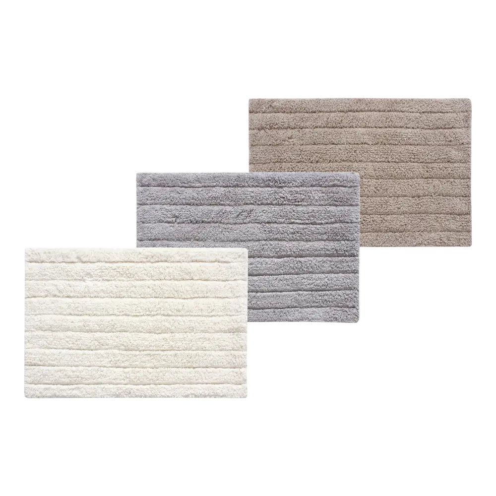 Коврик для ванной Sensea Essential 40x60 см цвет кремовый Twist STLM-2175134 - Вид №4