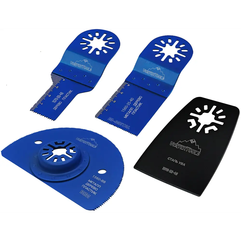 Набор насадок для реноватора Vertextools 1550-4, 4 шт STLM-2112547