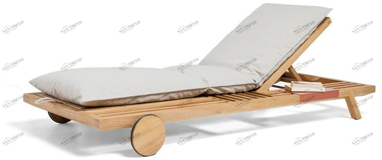 prostoria Садовая кушетка из ткани Recliner на колесиках Umomoku sun-id-1506417