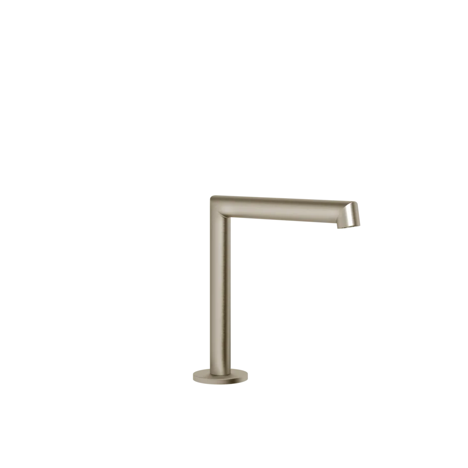 Носик для умывальника 63321 149 Gessi Anello МАТОВЫЙ НИКЕЛЬ FINOX 63321149
