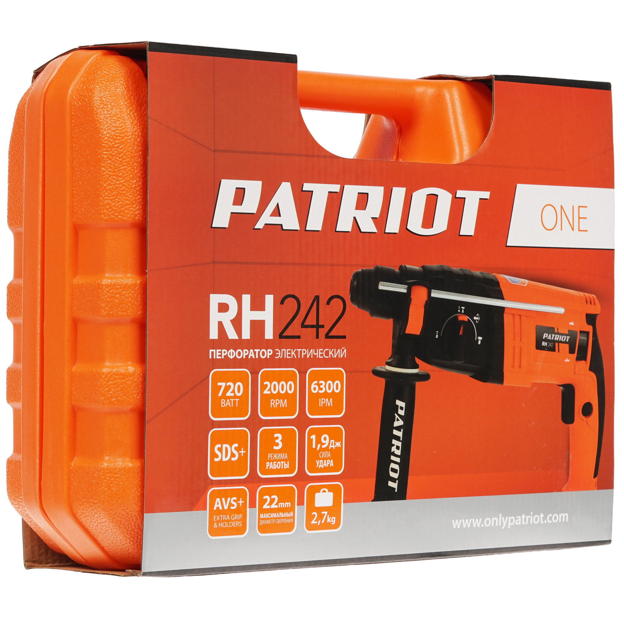 Перфоратор Patriot RH 242 The One 8196408 STDN-0057681 - Вид №6