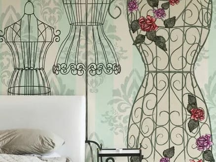 Классические обои ПВХ бесплатно, ЭКО, моющиеся WallPepper Online SELECTION ARCH-00088827