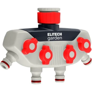 91684855 Распределитель 4-х канальный Elitech Garden HF 002 STLM-0950276