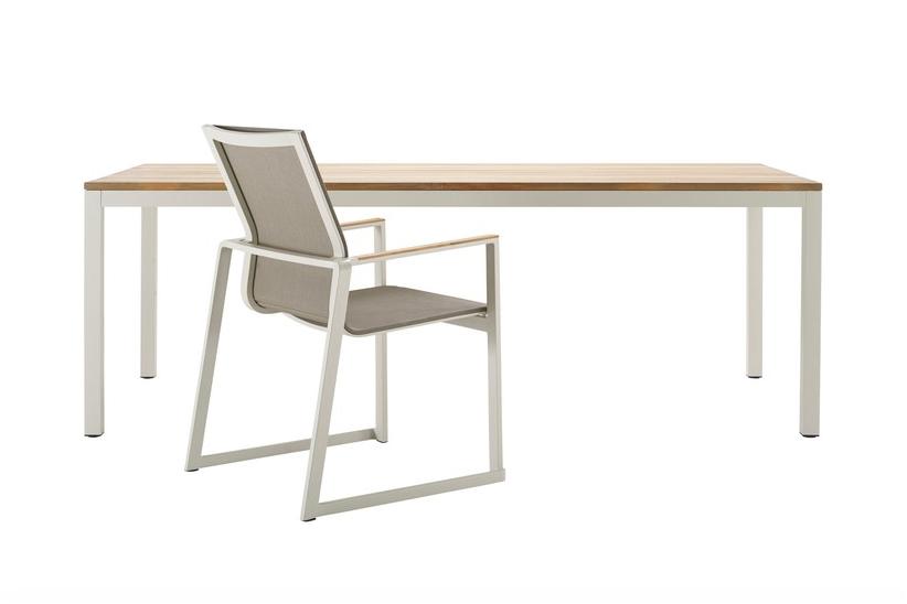 solpuri Прямоугольный садовый стол из тика Classic alu sun-id-1368909 - Вид №12