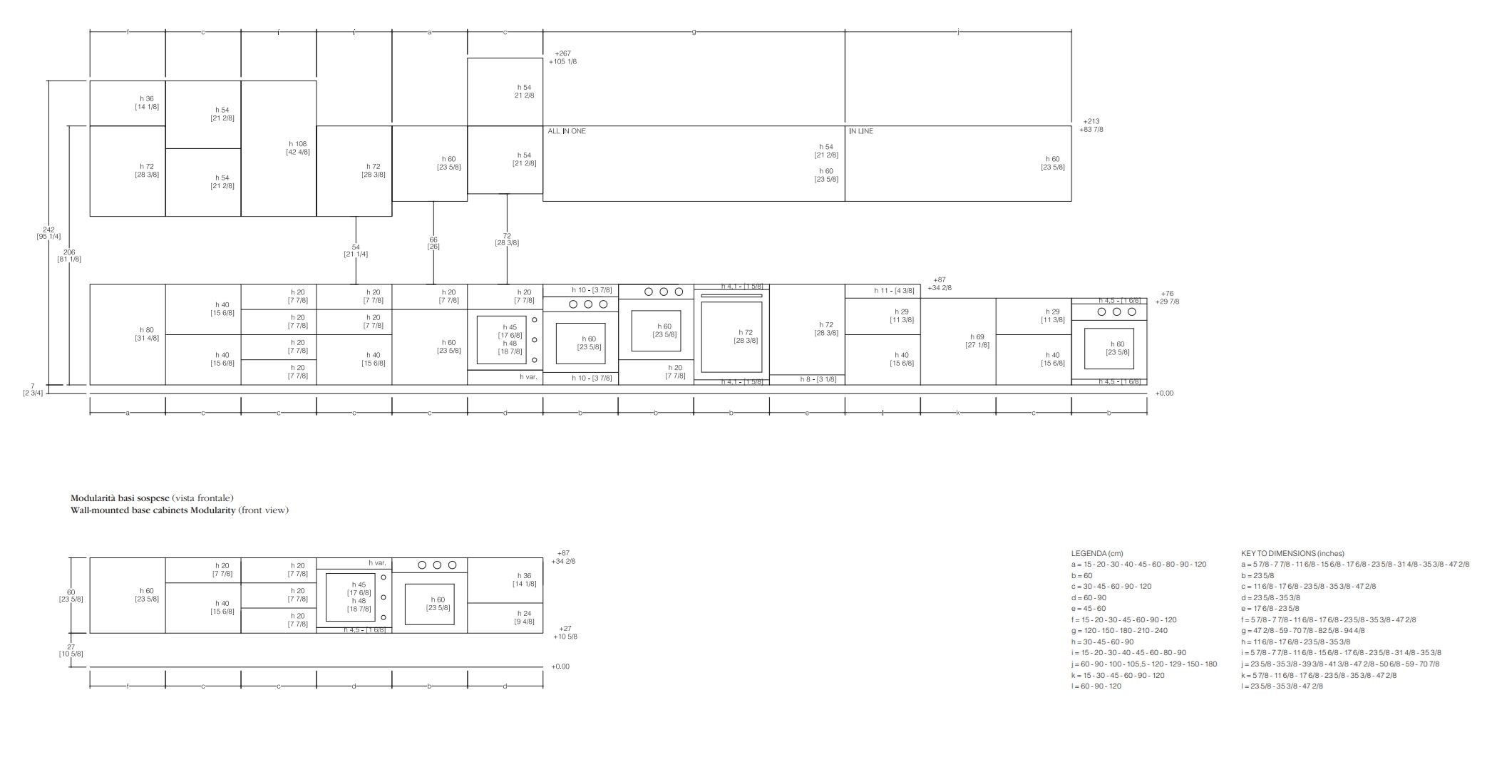Линейная кухня ERNESTOMEDA K-Lab ARCH-00105695 - Вид №2