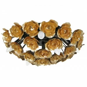 Потолочная люстра MW-Light Розенхейм 615011106 MW-LIGHT ДИЗАЙНЕРСКИЕ, РОЗЕНХЕЙМ 194074 Золотой