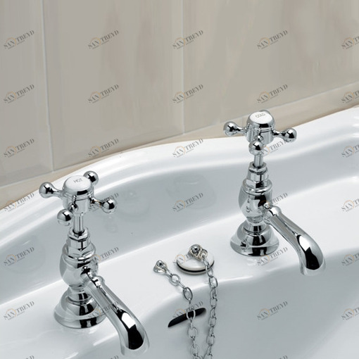 Краны одинарные для раковины(пара) IBV540CR Devon Devon VICTORIAN Devon&Devon