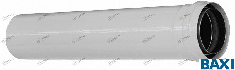 KHG71410531 Труба эмал. с внешней изол., диам. 80 мм, длина 500 мм BAXI 