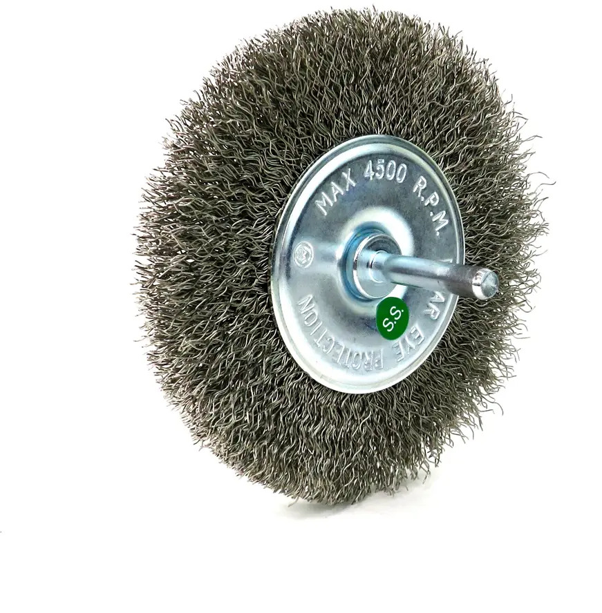 91088604 Кордщетка диск для дрели Eurobrush 13-174 нержавеющая сталь 100 мм STLM-0477798