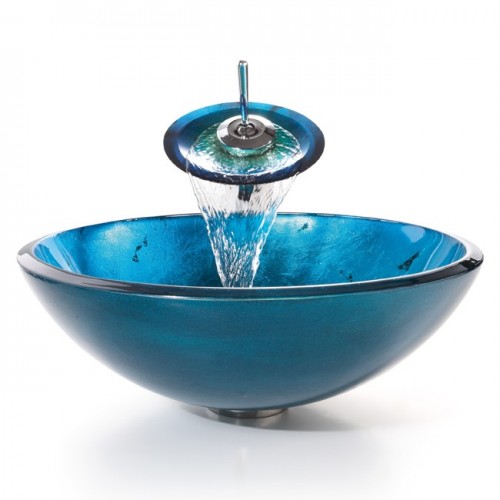 C-GV204-19mm-KGW1700 Накладная раковина на столешницу  прямоугольная Krausru  - Вид №11