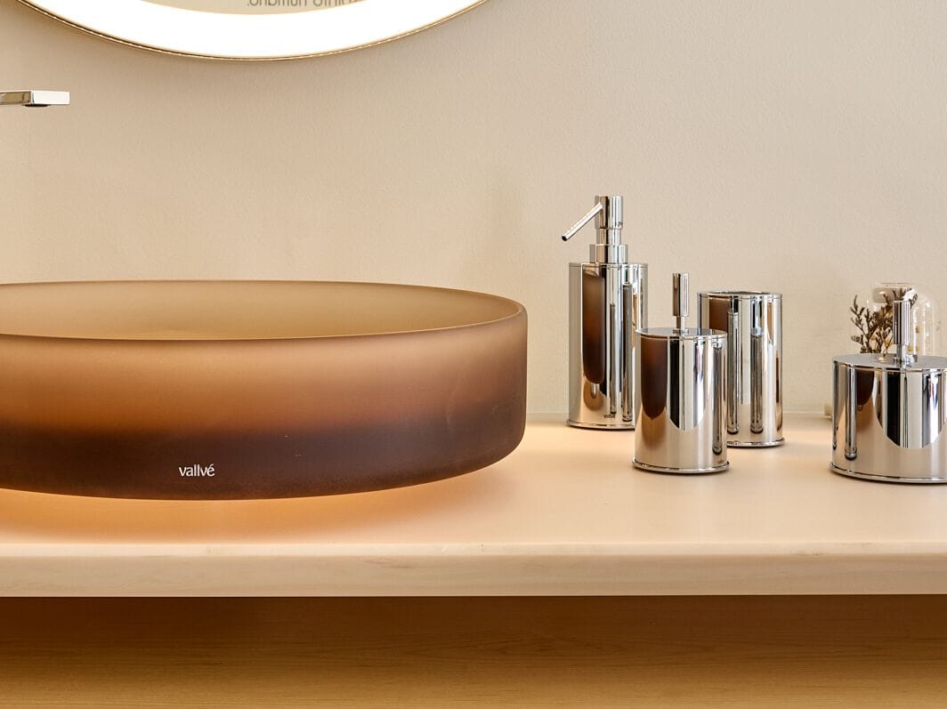 Держатель для хлопковых палочек из хромированного металла Vallvé RITZ ARCH-00079792 - Вид №3