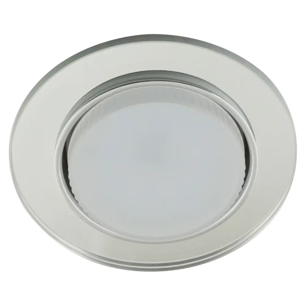 Светильник точечный встраиваемый Fametto DLS-L159GX53 3D, 72 м², цвет хром, IP20 82644309 STLM-2198196  - Вид №1