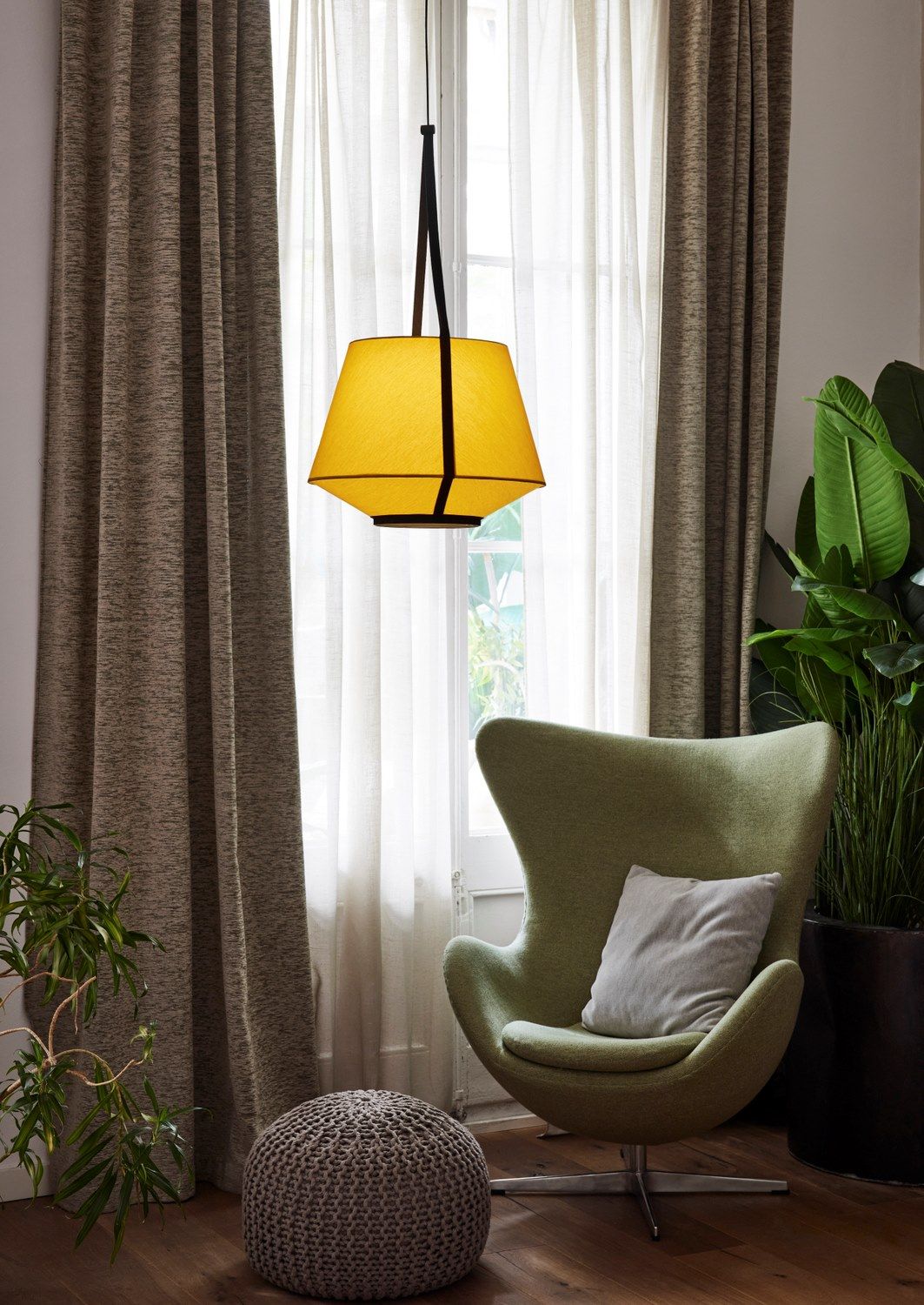 Ткань светодиодный подвесной светильник Forestier Carrie ARCH-00144135 - Вид №14