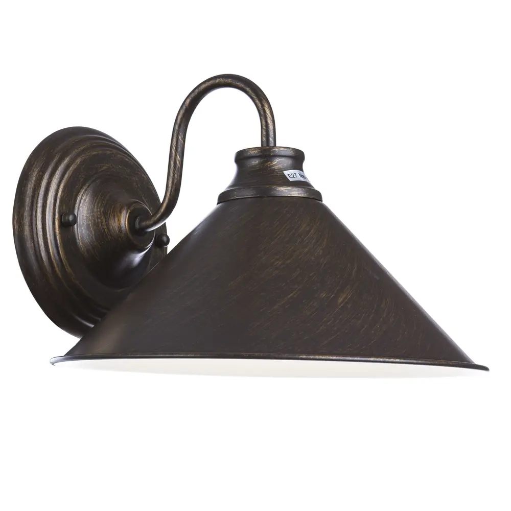 Бра Cone 1xE27x60 Вт, металл, цвет коричневый 14236831 STLM-2207672 Arte Lamp 