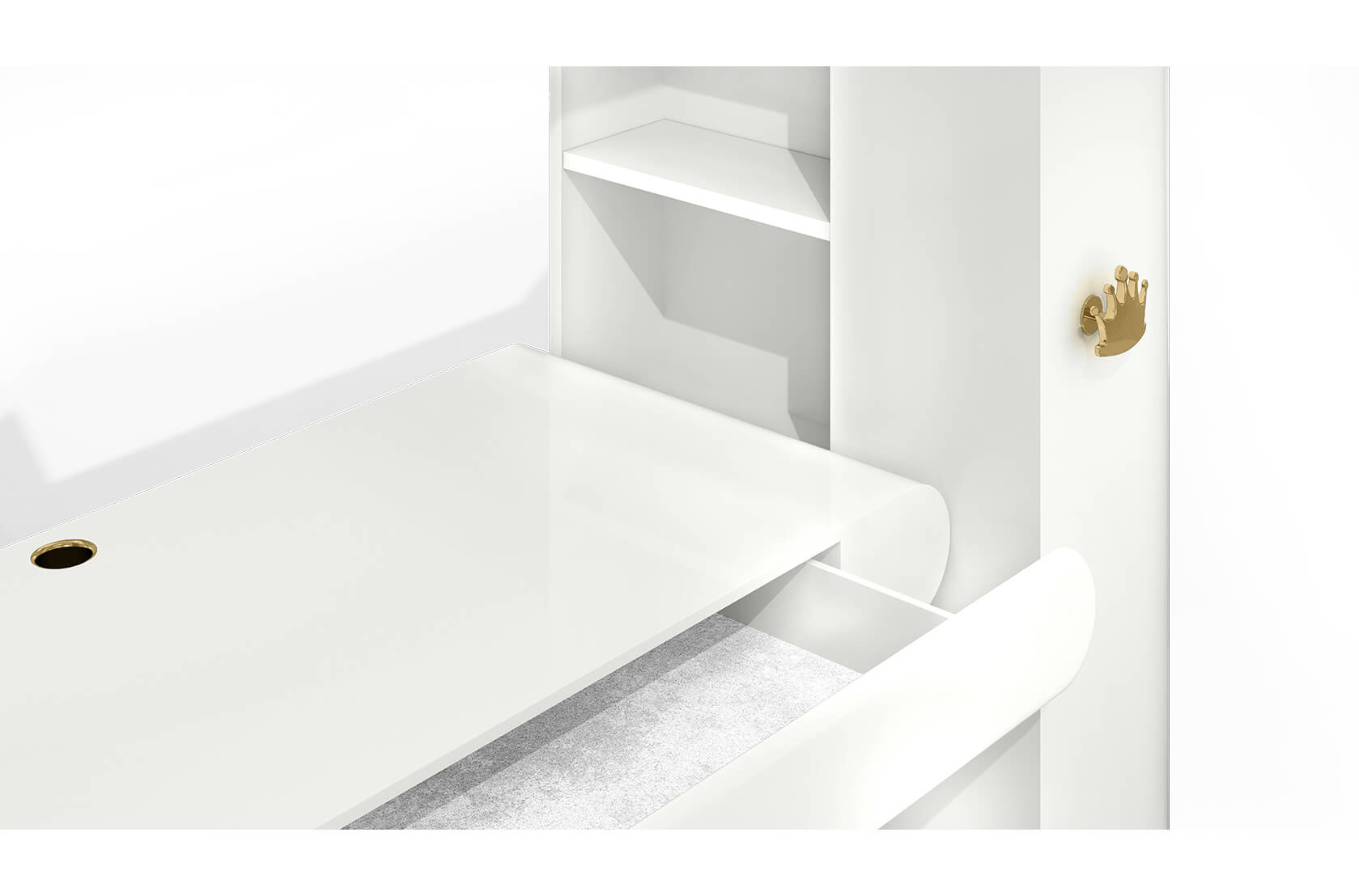 CIST368 Детский туалетный столик Короли и королевы Circu  - Вид №5