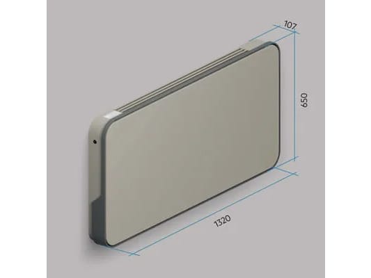 Вентилируемый радиатор для настенной плиты Irsap ARCH-00082088 - Вид №20