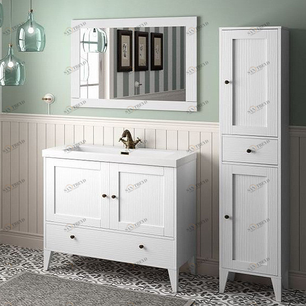 КОМПЛЕКТ МЕБЕЛИ BOHEME 90 СМ WHITE VINTAGE SALGAR 20581