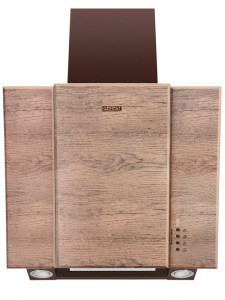 1349143 Вытяжка наклонная Gefest ВО 3603 К47 коричневый/коричневый