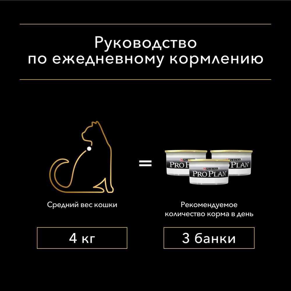Т0035811 Корм для кошек для стерилизованных и кастрированных, тунц, лосось паштет, банка 85 г Pro Plan  - Вид №6