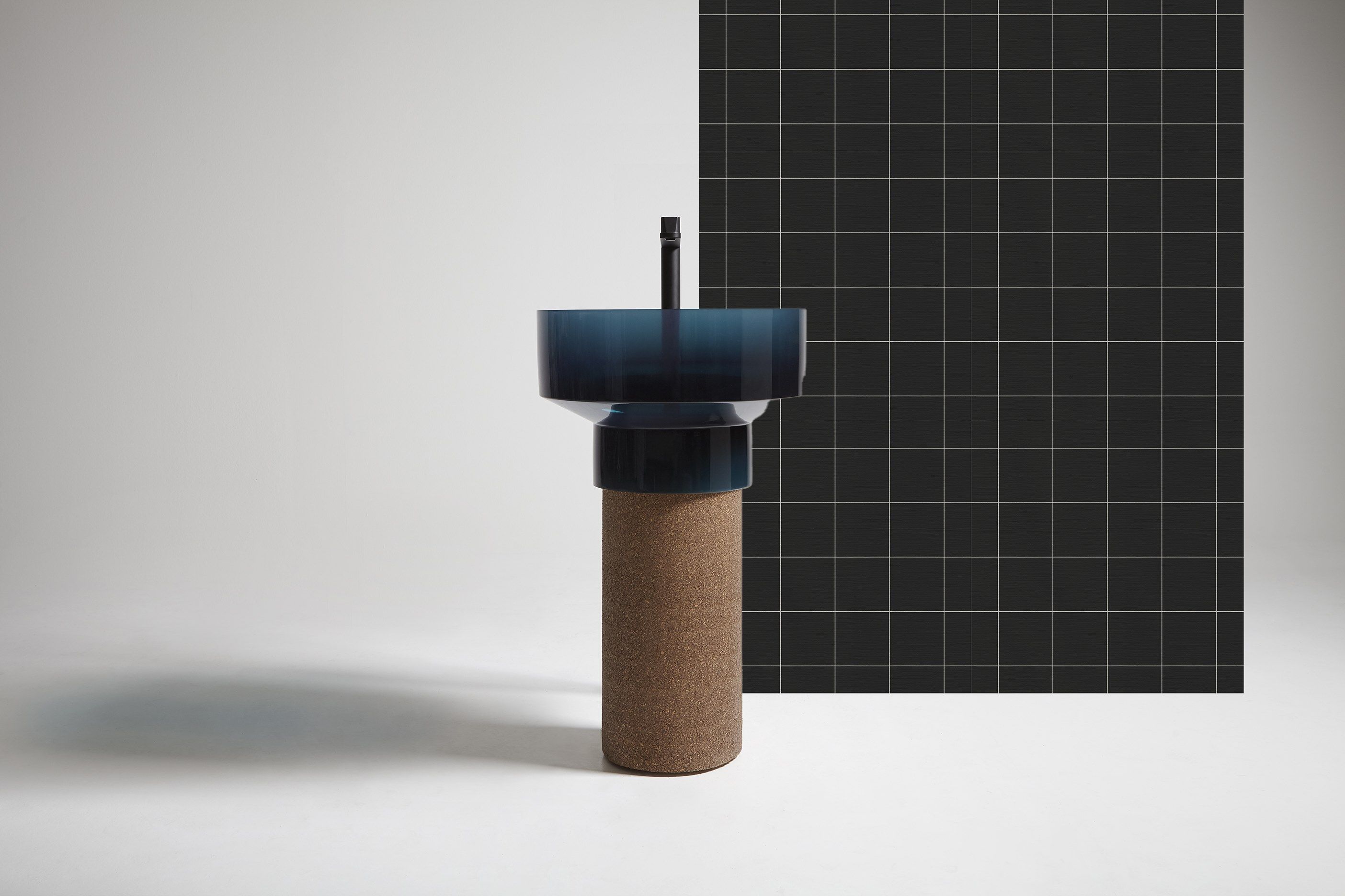 Круглая отдельно стоящая раковина из Cristalmood® и пробки Antoniolupi Borghi ARCH-00039251 - Вид №10