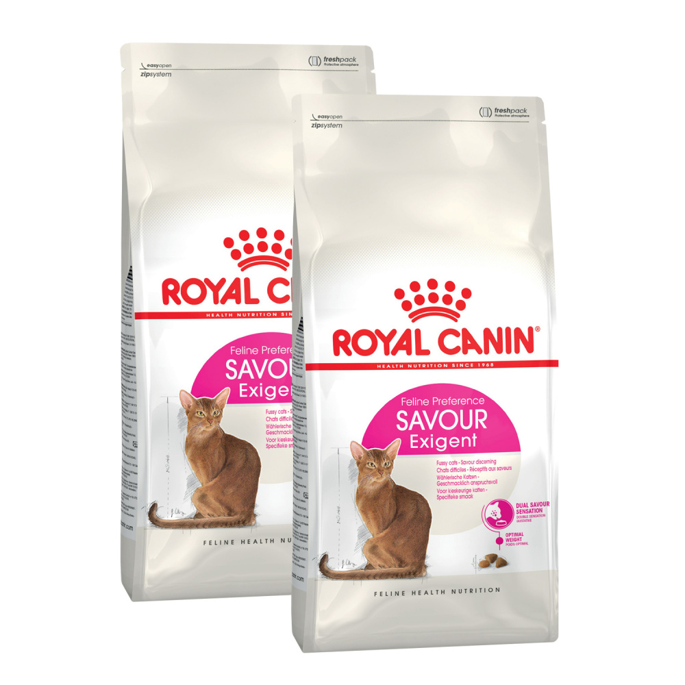 Т00021221*2 Корм для кошек Exigent 35/30 Savoir Sensation для привередливых к вкусу сух. 4кг (упаковка - 2 шт) ROYAL CANIN 