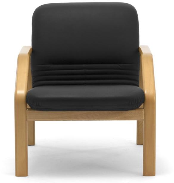 Leyform Кресло из фанеры с подлокотниками и тканью Woodline 3290 - Вид №1