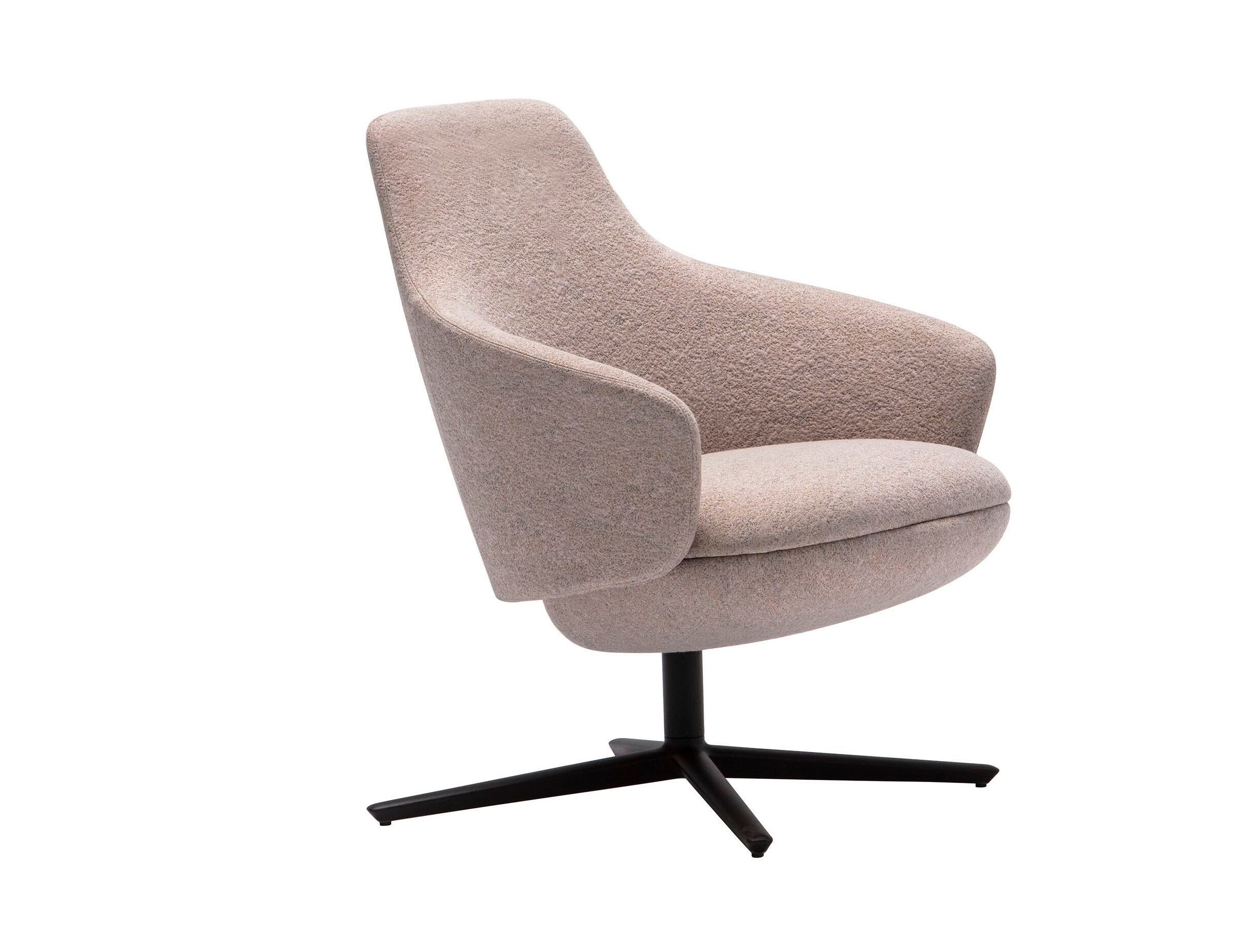 Тканевое кресло с вращающимся креслом Andreu World Calma Lounge ARCH-00097199 - Вид №1