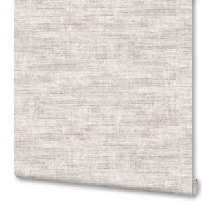 Флизелиновые обои Domani Casa Кампари с полосатым рисунком в цвете мокко 89440760