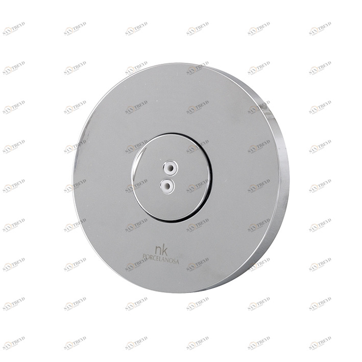 Скрытая форсунка RONDO 1/2 "" с функцией массажа и соединением 1/2 "". Минимальный требуемый расход: 3 л / мин.  Relax NOKEN 100164006  CHROME