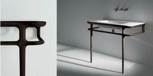 Комплект мебели №11 90 см Antonio Lupi ILBAGNO из американского ореха