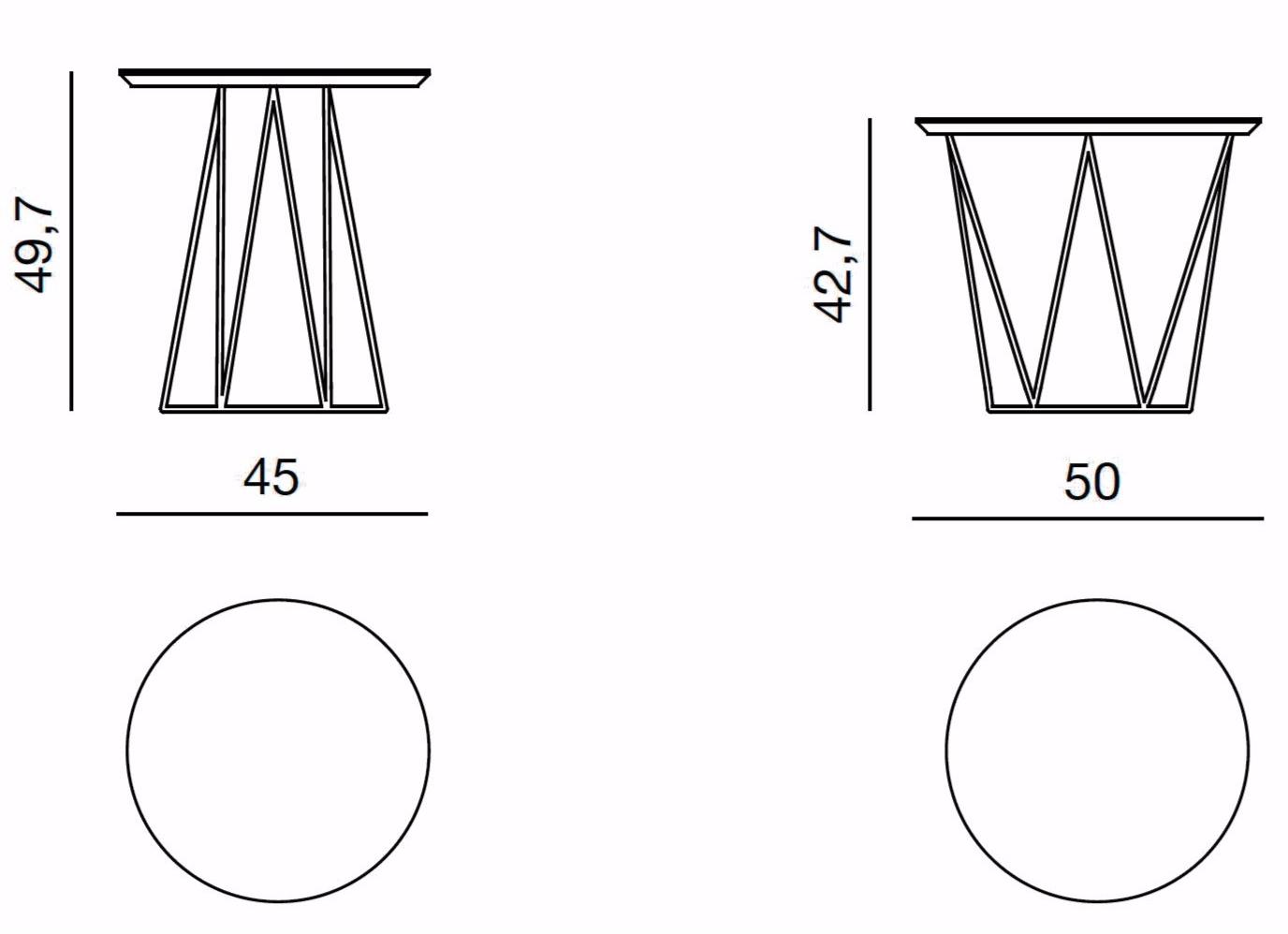 EmmeBi Круглый лакированный журнальный столик sun-id-1506639 - Вид №8