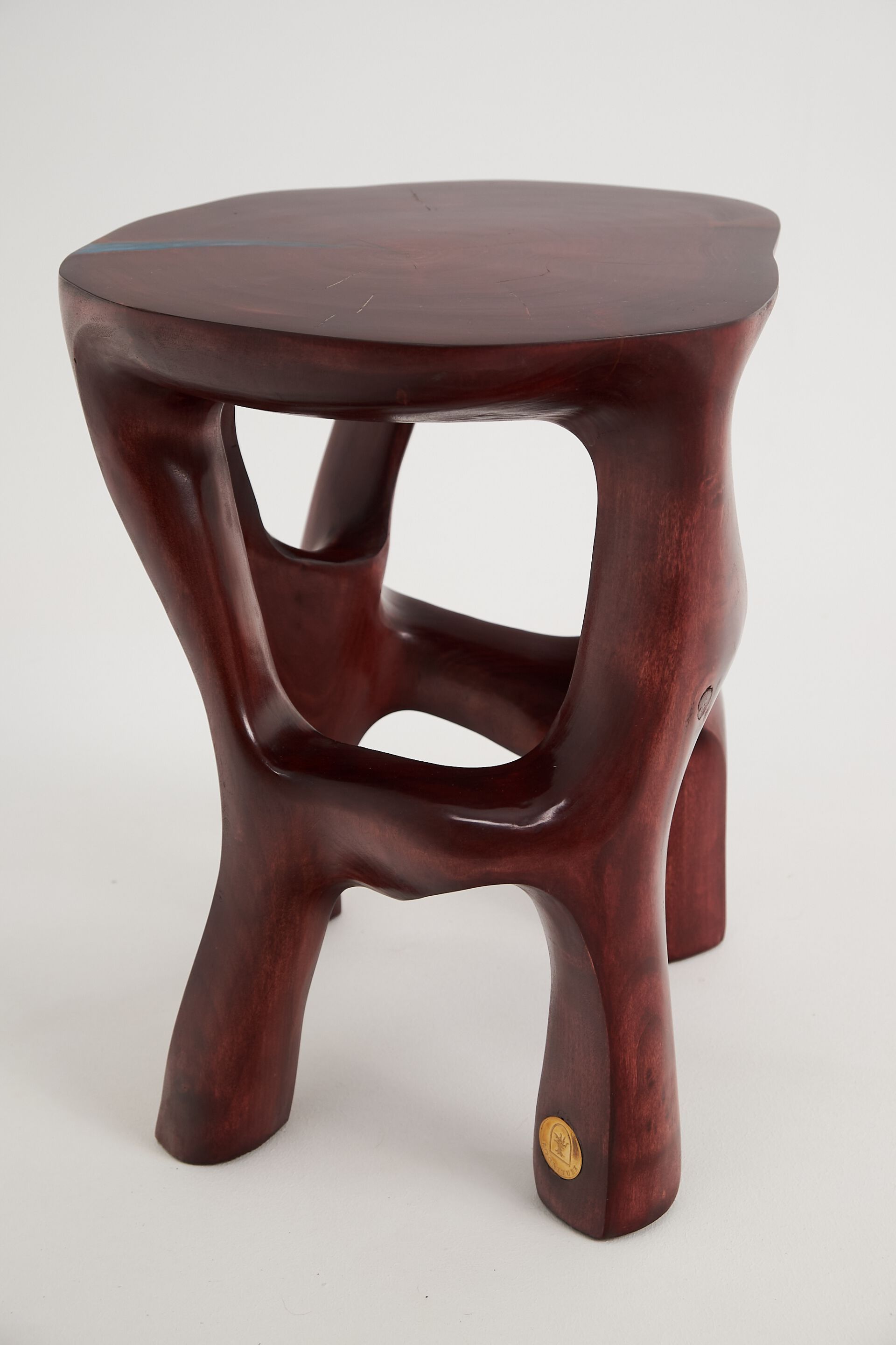 Деревянный журнальный столик / табурет Logniture Satyrs ARCH-00130120 - Вид №4