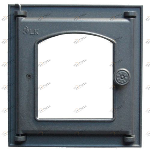 Дверца топочная со стеклом LK 361 2372