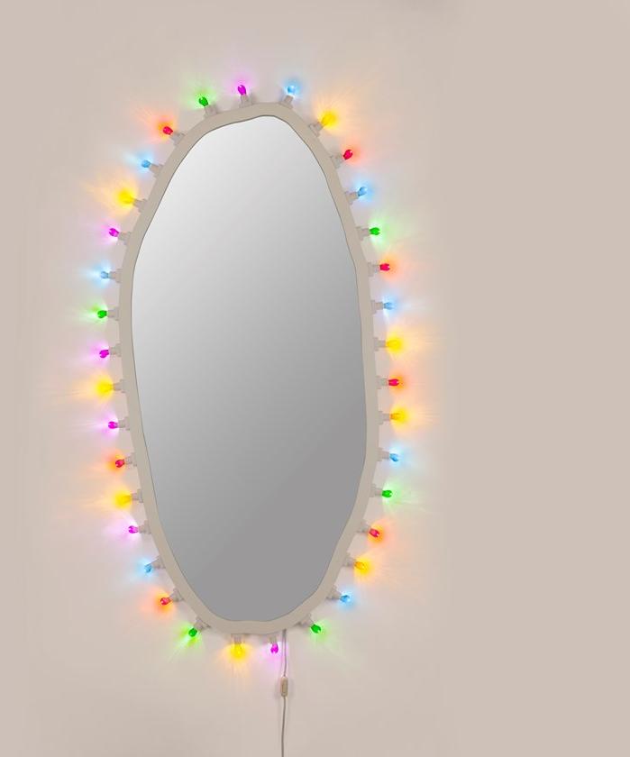 Seletti Настенное зеркало со встроенной подсветкой Luminaire sun-id-1402614 - Вид №4