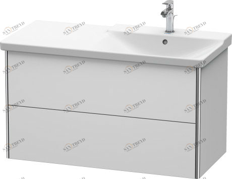 XS418803636 XSquare Тумбочка подвесная Белый шелковисто-матовый лак Duravit