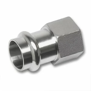 691270G2834 SANHA 91270G пресс-фит. нерж.сталь, муфта перех.ВПр-ВР 28x3/4 мм