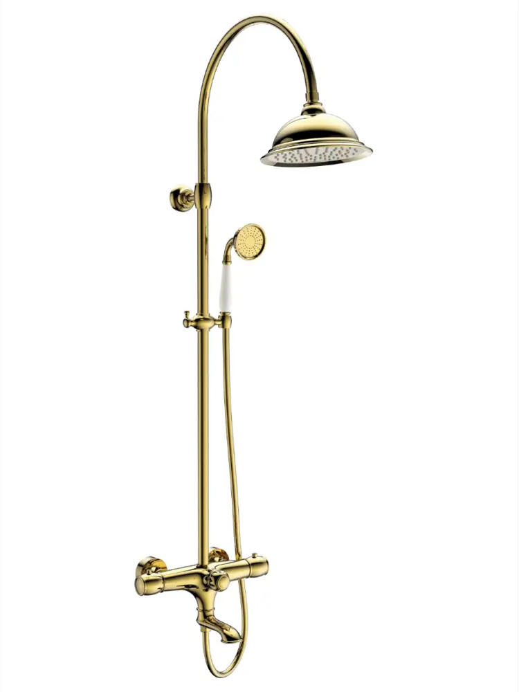 91620276 Душевая стойка Altrobagno Beatrice 030404 or AltroBagnoBeatrice030404Or 1 режимная цвет золото STLM-0981083
