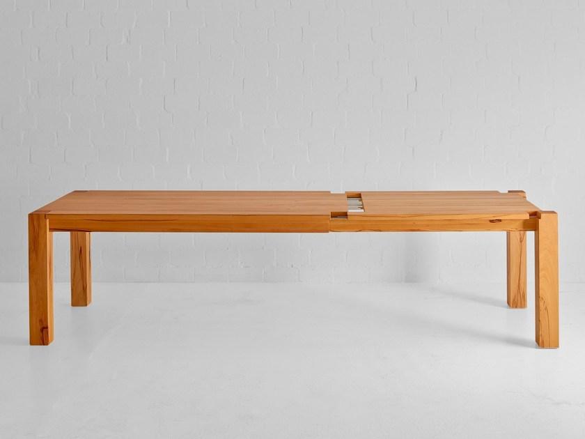 Vitamin Design Раздвижной прямоугольный стол из массива дерева Taurus sun-id-1434681 - Вид №1