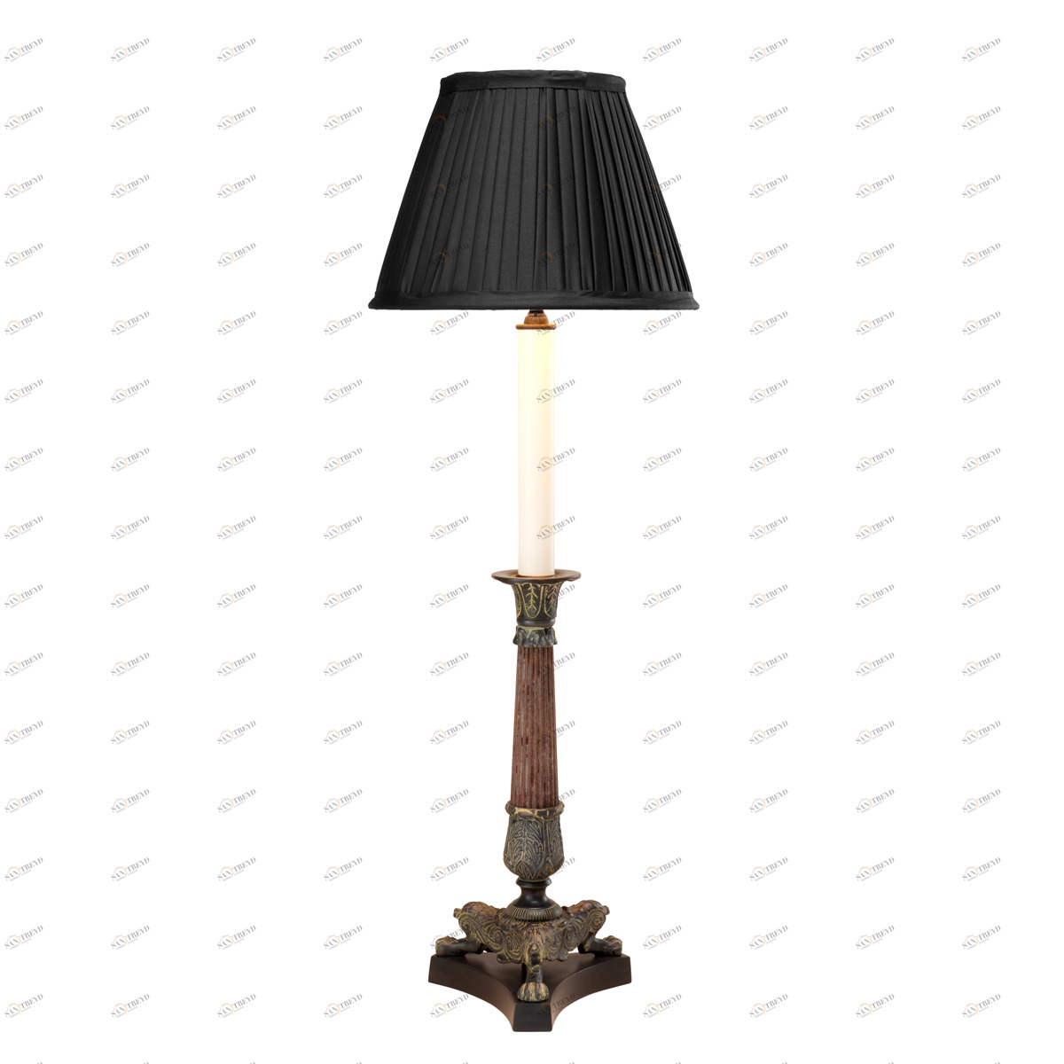 Настольная лампа Perignon от Eichholtz Бронзовый 109161 EICHHOLTZ КЛАССИЧЕСКИЕ 061703 Бронза;черный 