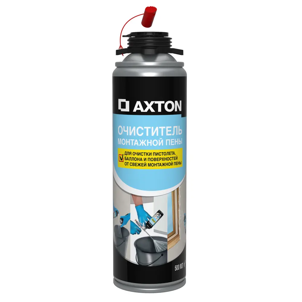 Очиститель монтажной пены Axton, 500 мл 864315 STLM-2001658 