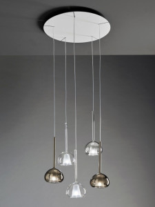 Подвесной светильник из боросиликатного стекла