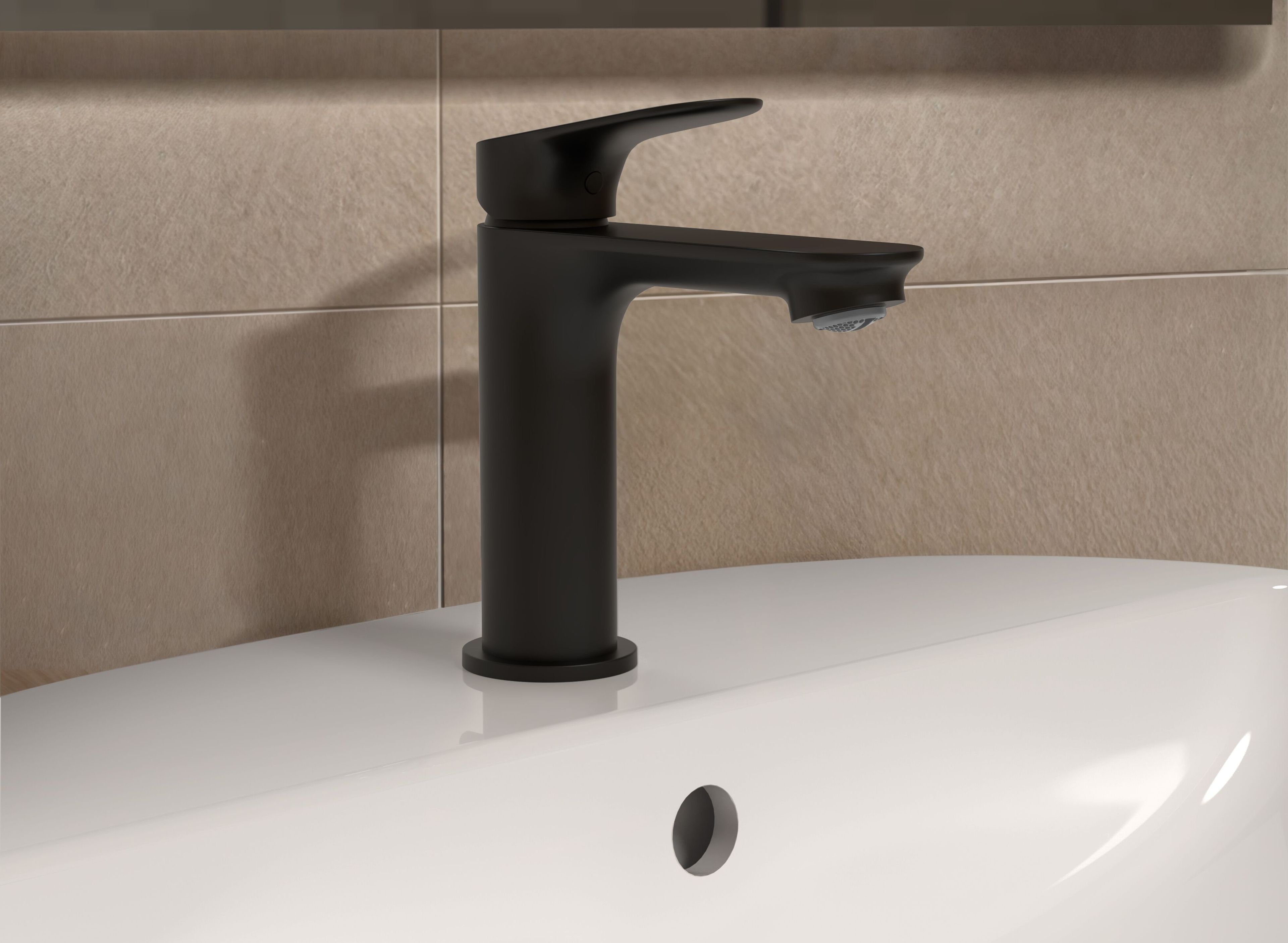 Однорычажный смеситель для раковины с автоматическим сливом Ideal Standard Ceralife O ARCH-00062132 - Вид №1