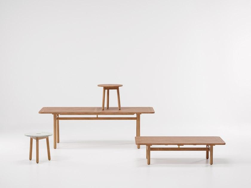 Kettal Прямоугольный садовый стол из тика Riva #26712 - Вид №1