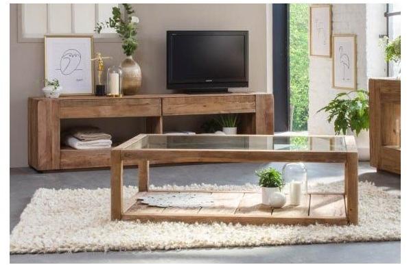 Arrediorg.it® Прямоугольный журнальный столик из массива дерева Woodside Ah722 table  - Вид №3