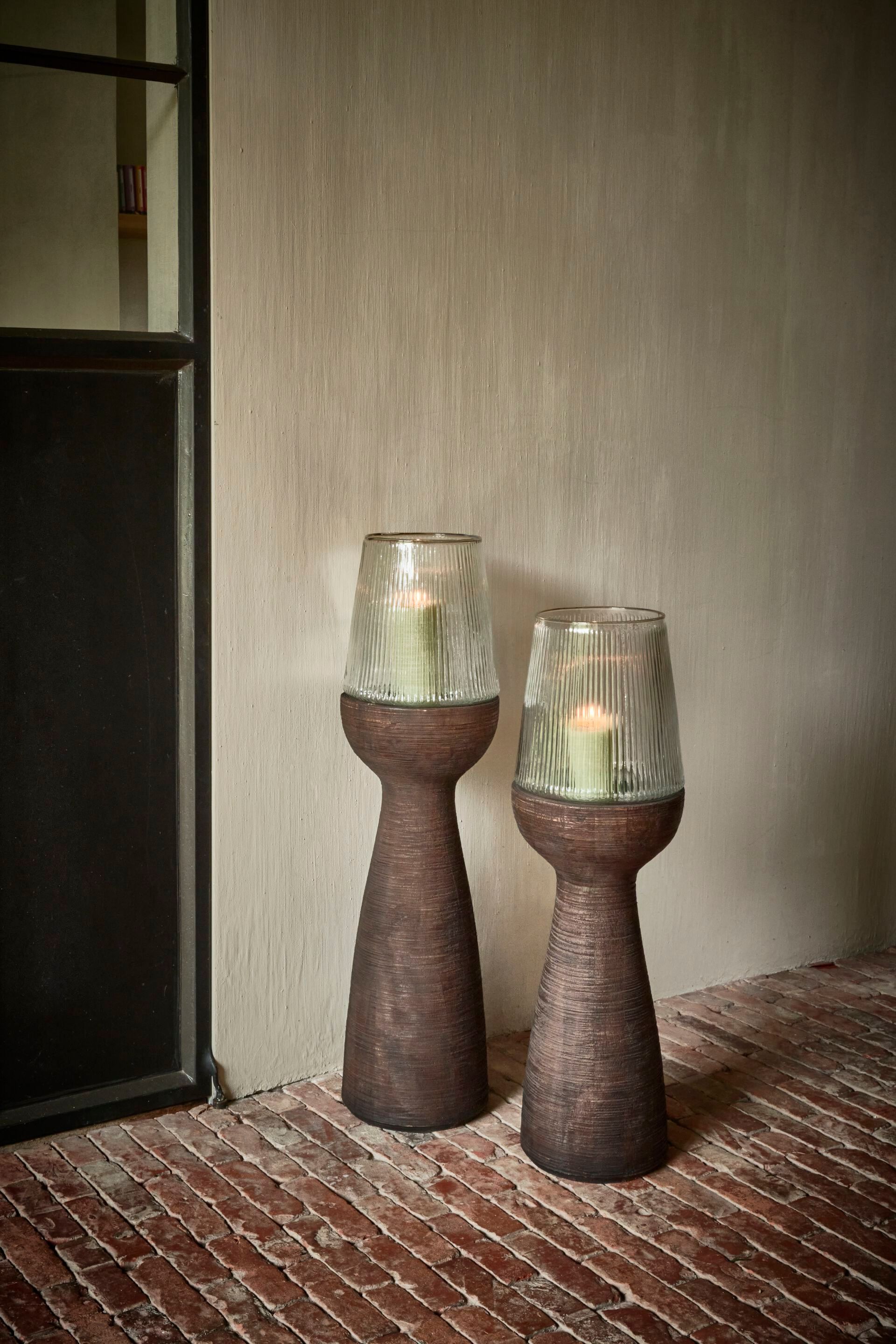 Деревянный и стеклянный подсвечник / ВАЗа POMAX Arbre ARCH-00069854 - Вид №4