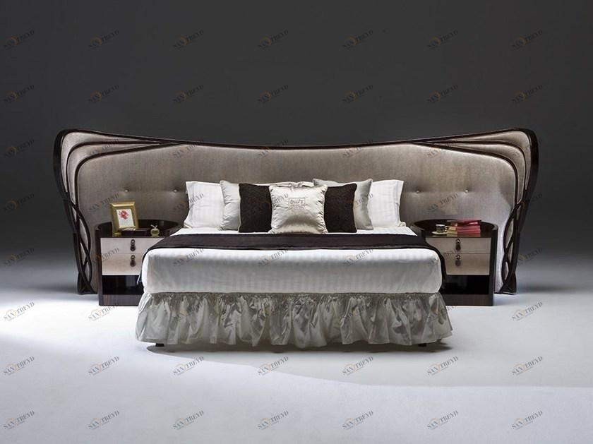 Rozzoni Двуспальная кровать с тафтинговым изголовьем Milano Mi-202