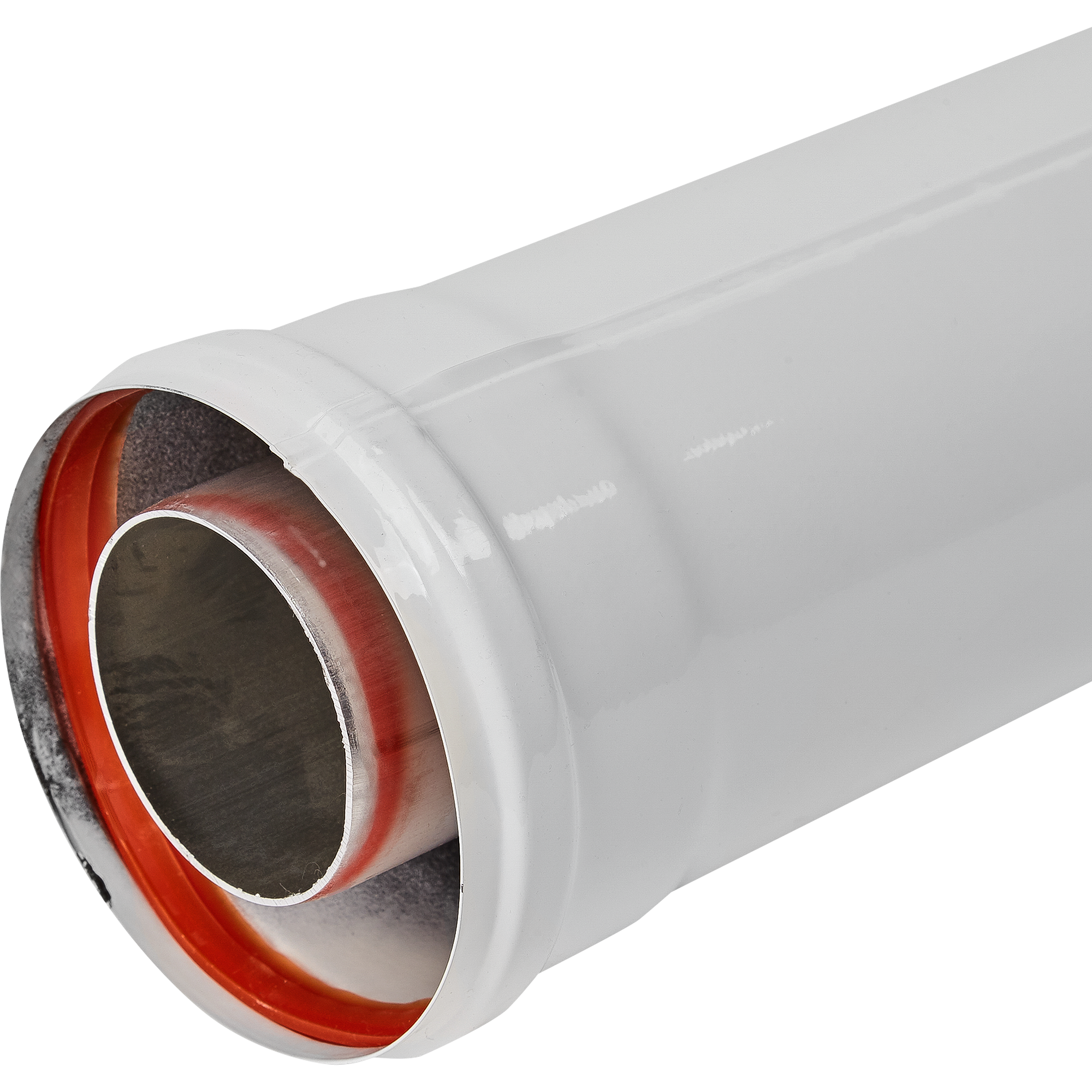 Труба дымохода KRATS Y-1M алюминиевая 100 см 84877158 STLM-0056951