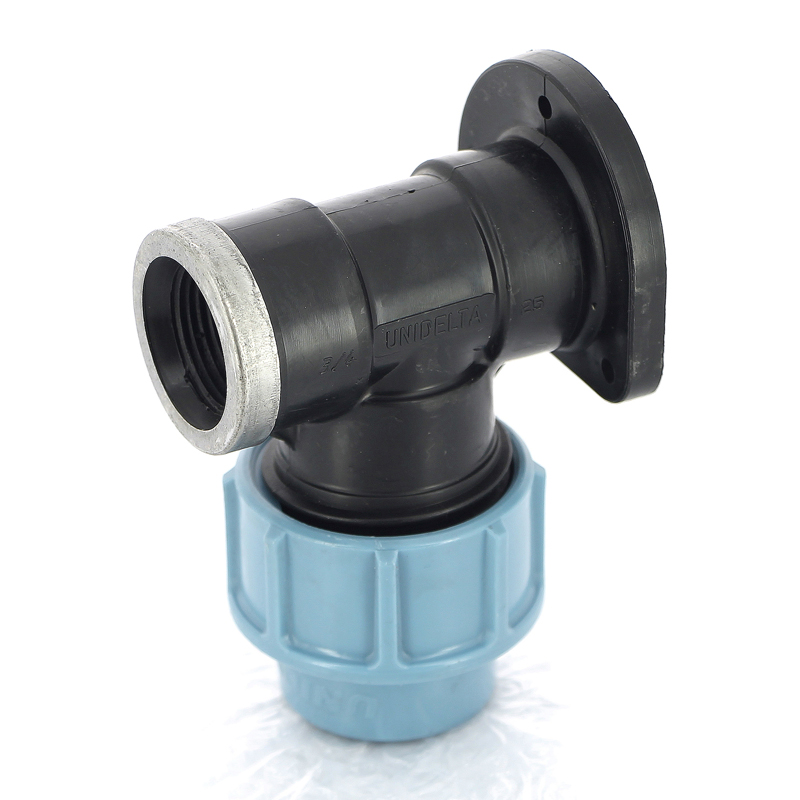 Водорозетка обжим-В для труб ПНД UNIDELTA 25x3/4" 1034025003 - Вид №1