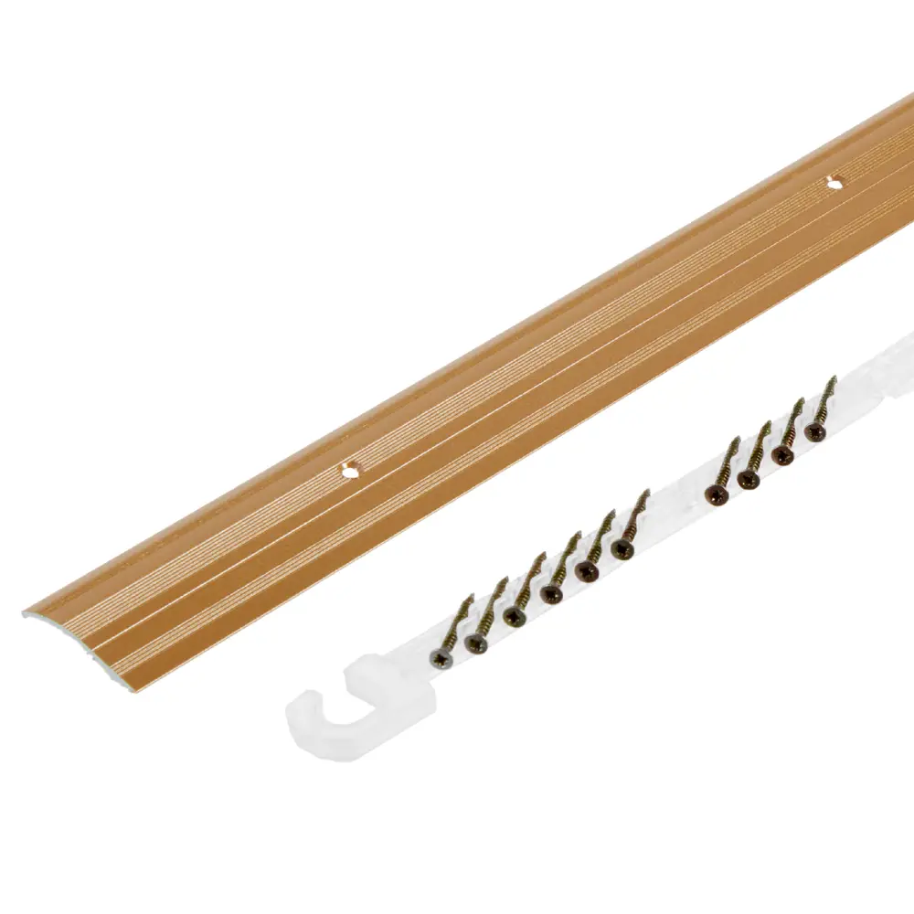 Порог разноуровневый Artens золото 1800 мм для стыков напольных покрытий 17855259 STLM-1404013