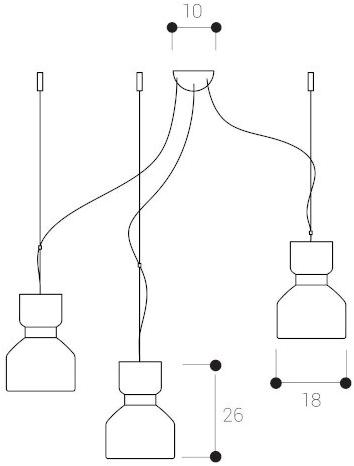 Miloox FIFTY Подвесной светильник из опалового стекла 1744.M.47 - Вид №2